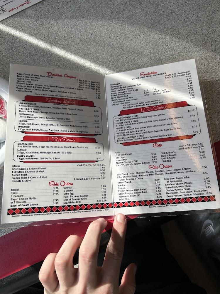 Courtesy Diner Menu image 3